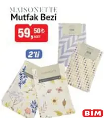 MAİSONETTE MUTFAK BEZİ 2'Lİ